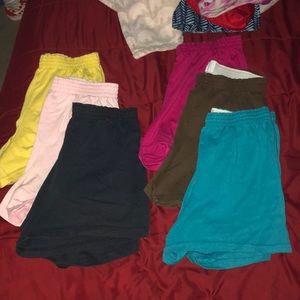 6 pairs of Soffe shorts!